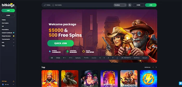 Bitkingz Online Casino