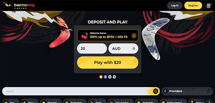Boomerang Online Casino