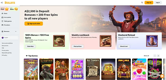 Bulletz Online Casino