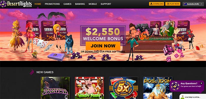 Desert Nights Online Casino