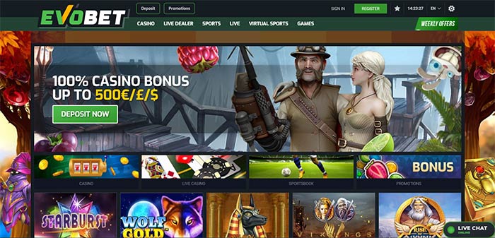 Evobet AUD Online Casino & Sportsbook