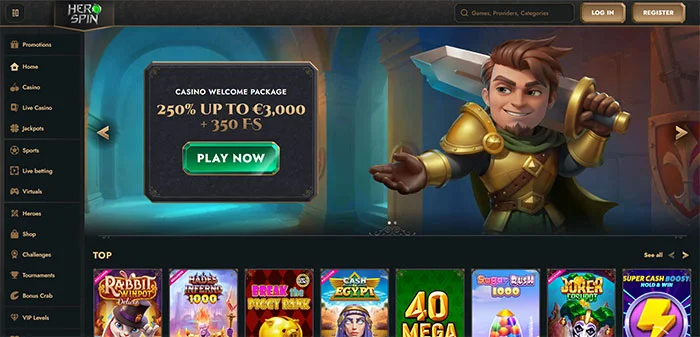 Herospin Online Casino