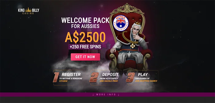 King Billy AUD Online Casino