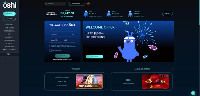 Oshi Online Casino