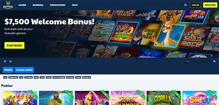 Ripper Online Casino AUD