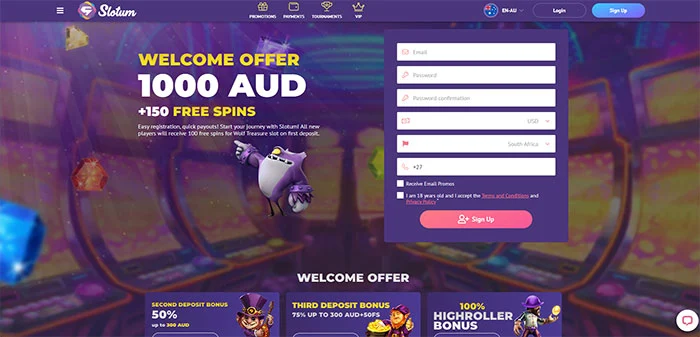Slotum Online Casino